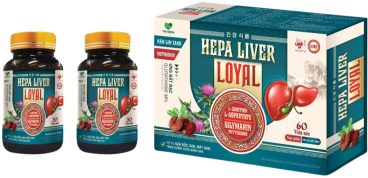 Hỗ trợ giải độc gan, mát gan tăng cường chức năng gan Hepa Liver Loyal (60 viên)